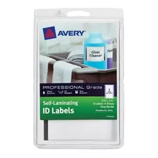 Etiqueta - Avery Self-laminating Id Labels, Handwrite, 3.75 