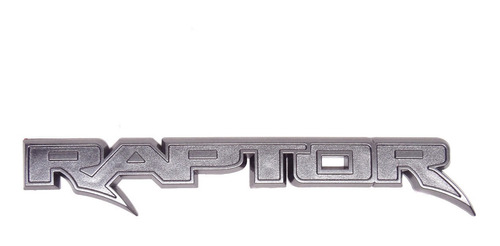 Logo Emblema Ford Ranger Raptor Gris Plomo Foto 5