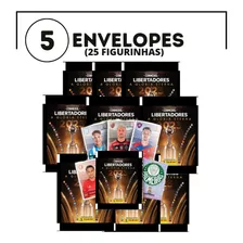 Conmebol Libertadores - Kit Com 25 Figurinhas (05 Envelopes) Kit Pacotinhos Com Figurinhas Libertadores 2023