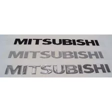 Adesivo Resinado Mitsubishi Para Capa Estepe Rigida