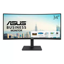 Monitor Asus Ultrawide 34 Qhd Va34vcpsn 100hz Usb-c Dp Color Negro