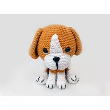 Pelucia De Amigurumi Cachorro Beagle