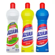 Kit Limpador Cozinha Azulim 3x500ml Multiusos/ Desengordura