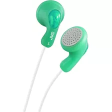 Auricular Jvc Gumy Ha-f14 Universal 3.5 Para Celular Verde