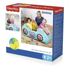 Pelotero Inflable Fisher Price - Bestway + Pelotas - Origina