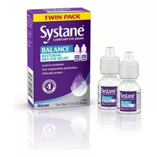 Systane Balance Twin Pack Gotas Para Ojos 2 X 10ml Americano