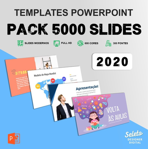 Templates Powerpoint - Mais De 5000 Slides Profissionais