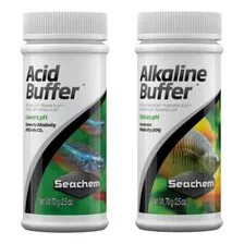 Kit Seachem Acid Buffer 70g + Alkaline Buffer 70g P/ Aquário