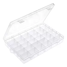 Outuxed Caja Organizadora De Plastico Transparente De 36 Rej