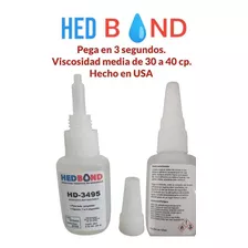 Adhesivo Tipo Loctite Hedbond Facturado 20 Grs Cianoacrilato