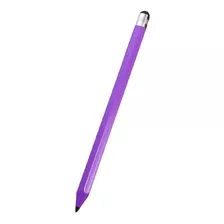 Caneta Stylus Resistiva Para Tela Sensível Ao Toque Roxo