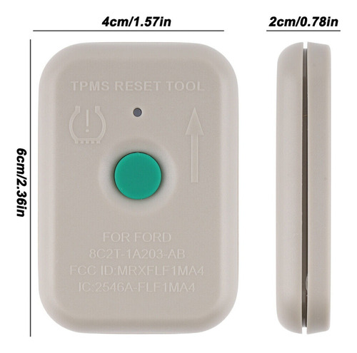 Transmisor De Activacin Tpms Training Para Mercury Mariner Foto 3