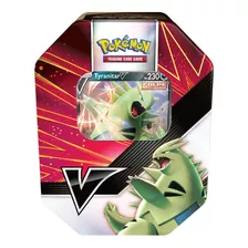 Lata Carta Pokémon Astros Cintilantes Tyranitar V Ee9 Copag