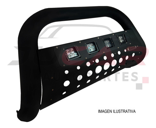 Burrera Bronx Black 4 Faros Ford Lobo 4x4 2004-2008 Foto 4