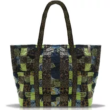 Bolsa Feminina Ombro Josy Patchwork Giulianna Fiori