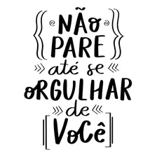 Adesivo De Parede Frases Motivação Decoração Casa Vários Mod