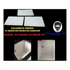 Kit Manta Para Isolamento Termico P/ Nicho De Fogão Cooktop