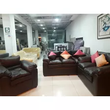 Dmuebles Remate Sala 3 2 1 Tactocuero Dubai + Envio Gratis