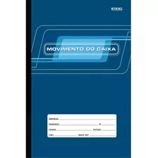 10 Livros Movimento De Caixa Grande 100 Folhas Tilibra