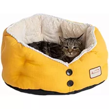 Armarkat Cat Bed Modelo C75hmb / Mh Gold Waffle Texture Poly