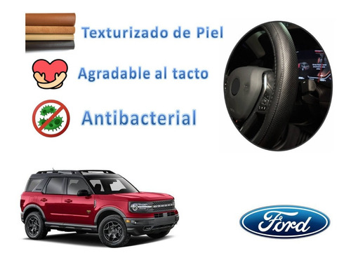 Funda Cubre Volante Piel Ford Bronco Sport 2021 2022 2023 Foto 2