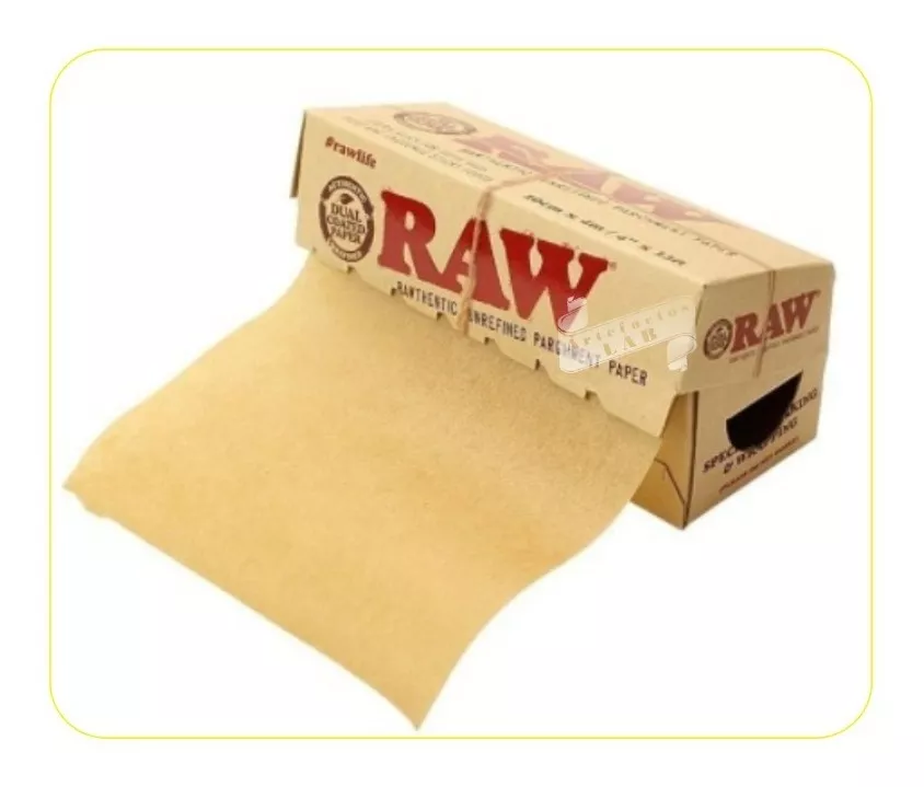Papel Extracciones Raw Original Rollo De 10cmx4metros