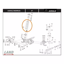 Mola Suspensão Dianteira Agrale Marruá