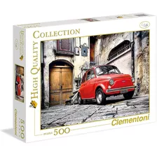 Puzzle 500 Piezas Clementoni - Auto Rojo