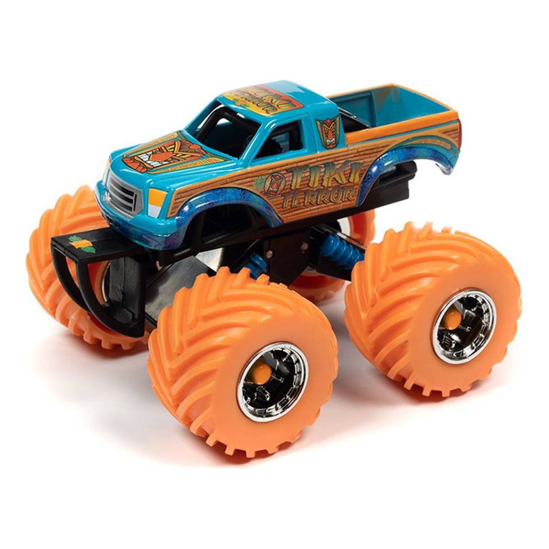 Brinquedo Super Picape Extreme Monster Truck Amarela 38cm