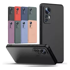 Capa Capinha Para Xiaomi Redmi Note 12s Silicone Aveludado