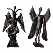 Estatuas De Baphomet Y Pazuzu De 18cm 