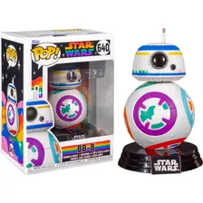 Funko Pop Bb8 640 Star Wars Bb-8 Rainbow Pride 2023 Disney 