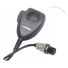 Microfone Ptt 04 Pinos Para Radio Px Aquario Rp 40 Rp 04