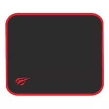 Mouse Pad Gamer Havit Hv-mp839 Gamenote De Tela M 200mm X 250mm X 2mm Negro/rojo