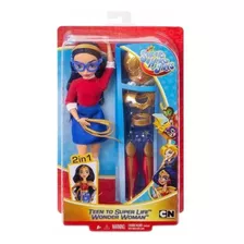 Boneca Dc - Super Hero Girls Super Life - Mulher Maravilha 2