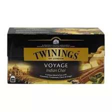 Te Twinings Voyage Indian Chai Caja 25 Saquitos Importado