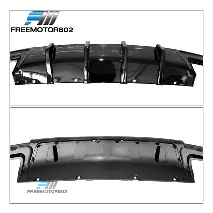 Fits 15-23 Chrysler 300 Gloss Black Ikon V1 Rear Bumper  Zzg Foto 9