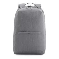 Mochila Para Notebook Até 15,6 Wb Frigg Pet Reciclado Eco Impermeável Antifurto Reforçada Com Bolso Traseiro Oculto E Design Ergonômico Cinza