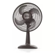 Ventilador De Mesa Eco Ts Preto 4 Pás Grafite 30cm Mallory