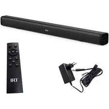 Soundbar Irt 20w Rms / Bluetooth /óptico /aux Bts3010 Black