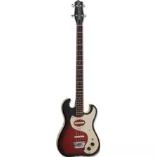 Danelectro Bajo Dano-63 Tipo Retro, Rojo Esfumado