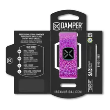 Damper Ibox Cuero Holografico Rosado Tipo Fretwraps