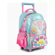 Mochila Footy Nena Unicornio Panda Llam Carro 18p Mundo Moda