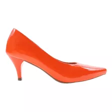 Sapato Moda Feminina 2021 Scarpin Salto Baixo Confortável