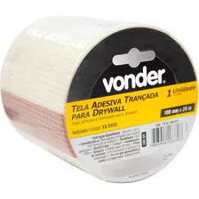 Fita Adesiva Telada Para Drywall 100mm X 20 M Vonder