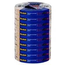 Fita De Empacotamento Scotch Papel Kraft 18x50m 3777 10 Rol