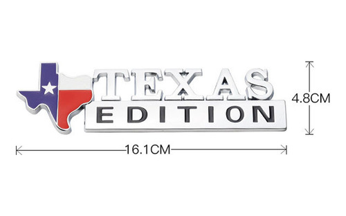Emblema Texas Edition Ram F150 Cheyenne Silverado Chevrolet  Foto 2
