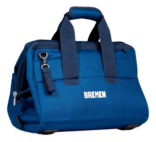 Bolso Porta Herramientas Bremen Cerrado 16 Cuerpo Refor 8661 Azul