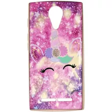 Funda Para Unimax Umx U693cl, Unicornio/silicona/delgada