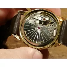 Reloj Suizo 25 Joyas Zelcomatic Automático Chapa De Oro 40s